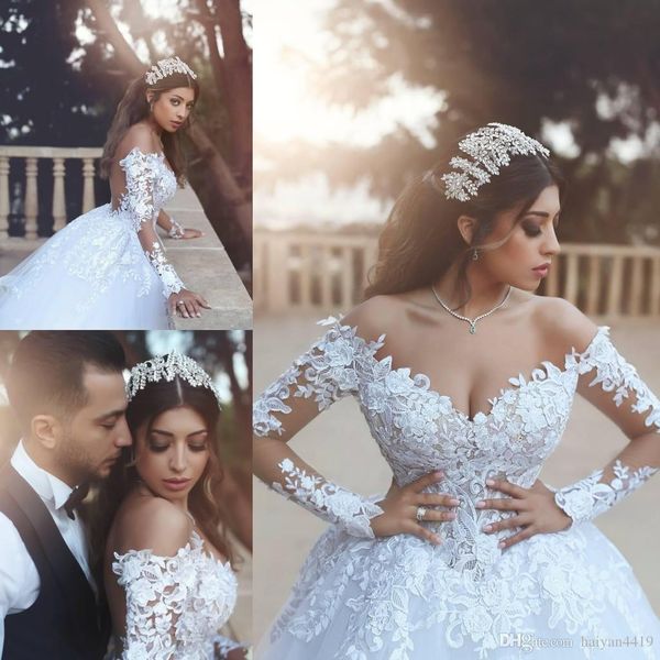 off плеча бальное платье свадебное платье lace appliqued принцесса свадебные платья платья невест, White
off плеча бальное платье свадебное платье lace appliqued принцесса свадебные платья платья невест, White