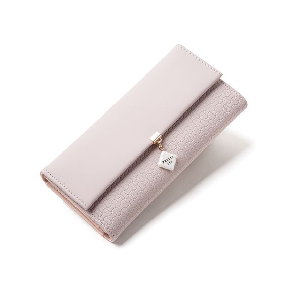 new women's long wallet korean leather tri-fold buckle zipper large capacity ladies purse ing, Red;black
new women's long wallet korean leather tri-fold buckle zipper large capacity ladies purse ing, Red;black
