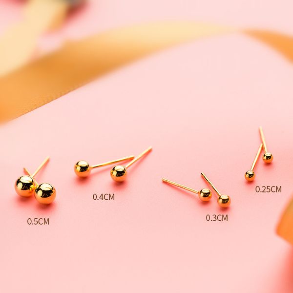 real 925 sterling silver stud earrings for women smooth frosted round ball earrings silver 925 jewelry stud earring brincos z5, Golden;silver
real 925 sterling silver stud earrings for women smooth frosted round ball earrings silver 925 jewelry stud earring brincos z5, Golden;silver