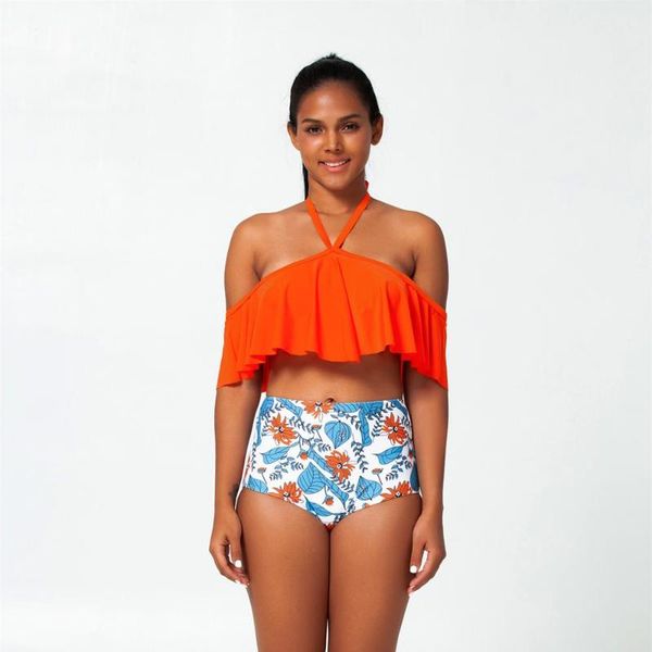 sexy бретелек висит шеи swimsuits женщин завод печатные сборки купальники высокой талией бикини set женский lady swim пляжная одежда
sexy бретелек висит шеи swimsuits женщин завод печатные сборки купальники высокой талией бикини set женский lady swim пляжная одежда