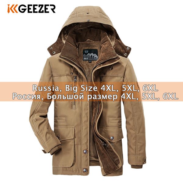 winter jacket men 5xl 6xl big size hooded warm coat thickens windbreaker parkas wool fleece cotton-padded, Tan;black
winter jacket men 5xl 6xl big size hooded warm coat thickens windbreaker parkas wool fleece cotton-padded, Tan;black