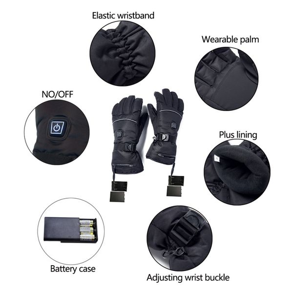 2019 new waterproof heated gloves battery powered for motorcycle hunting riding skiing gloves winter warmer black unisex
2019 new waterproof heated gloves battery powered for motorcycle hunting riding skiing gloves winter warmer black unisex