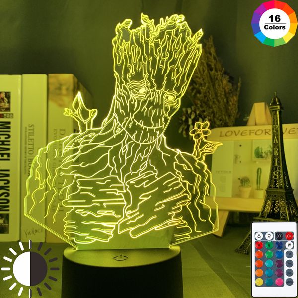 marvel old groot 3d night lamp for child bedroom decor guardians of the galaxy the avengers superhero groot led night light gift
marvel old groot 3d night lamp for child bedroom decor guardians of the galaxy the avengers superhero groot led night light gift
