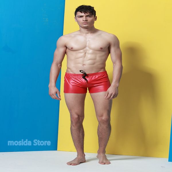 100pcs 2020 new lace-up men's swimming trunks imitation patent leather swimsuit boxer sports shorts men's underwear
100pcs 2020 new lace-up men's swimming trunks imitation patent leather swimsuit boxer sports shorts men's underwear