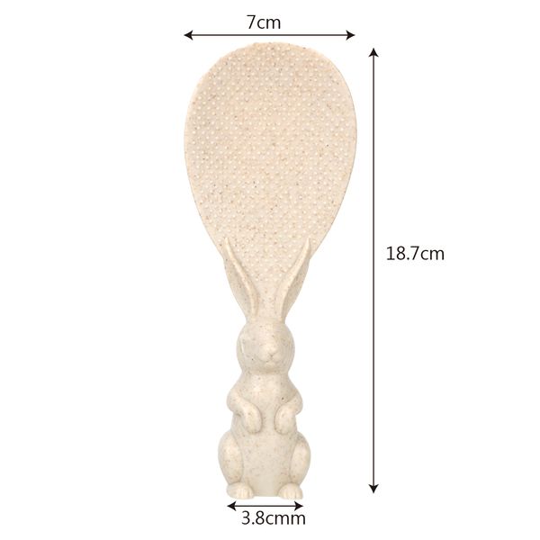 kitchen tool wheat straw rabbit type cooking rice shovel cute cartoon rice spoon vertical spoon
kitchen tool wheat straw rabbit type cooking rice shovel cute cartoon rice spoon vertical spoon
