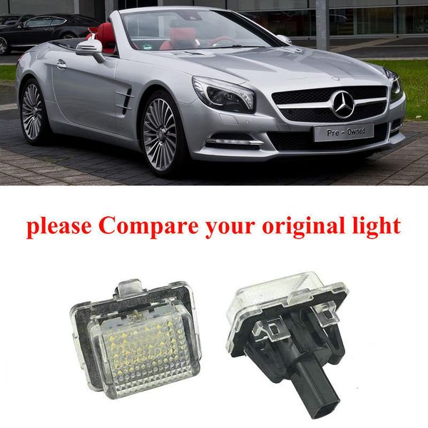 2 bulbs xenon white led license number plate lights for w231 (r231) 2-door cabrio 2012 error canbus
2 bulbs xenon white led license number plate lights for w231 (r231) 2-door cabrio 2012 error canbus