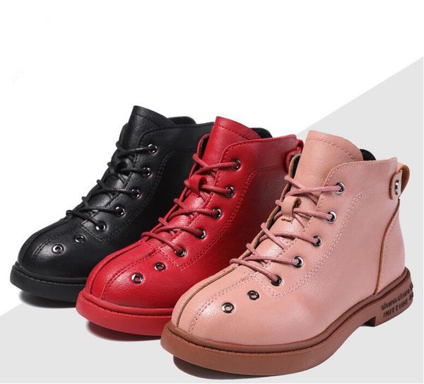 2019 girls leather boots boys shoes spring autumn pu leather children boots fashion side zipper kids warm winter, Black;grey
2019 girls leather boots boys shoes spring autumn pu leather children boots fashion side zipper kids warm winter, Black;grey
