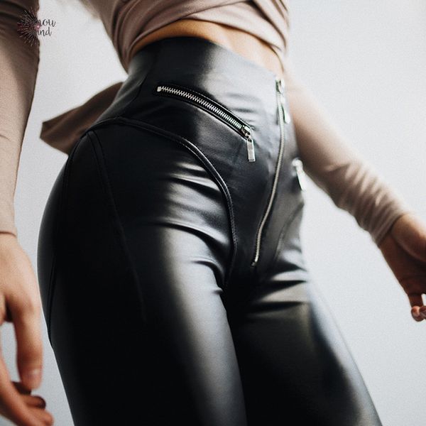 2019 женщины резиновые кожаные гетры с передним zipper высокой талией push up искусственные кожаные штаны latex сексуальные брюки леггинсы, Black
2019 женщины резиновые кожаные гетры с передним zipper высокой талией push up искусственные кожаные штаны latex сексуальные брюки леггинсы, Black