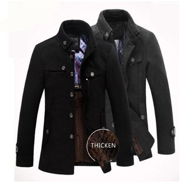 new winter men's wool jacket casual coat mens thicken jackets men overcoat black/gray size:m-xxxl
new winter men's wool jacket casual coat mens thicken jackets men overcoat black/gray size:m-xxxl