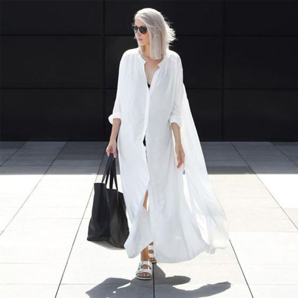 cover-ups cotton long white shirt beach cover up summer casual dress v-neck robe kaftan beachwear women female big sizes tunic
cover-ups cotton long white shirt beach cover up summer casual dress v-neck robe kaftan beachwear women female big sizes tunic