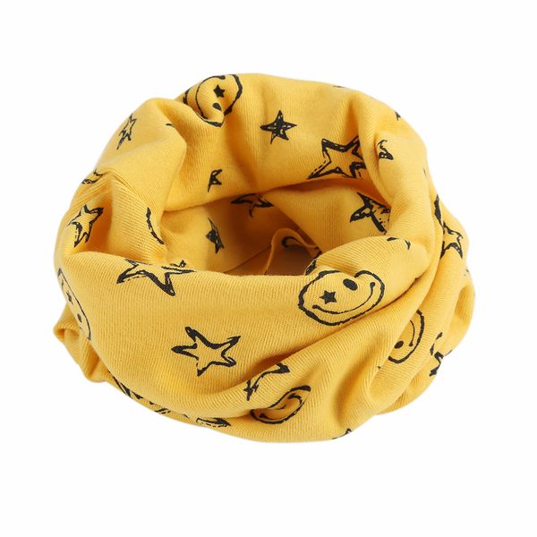 Children's neck scarf Korean version Pure Cotton smiling face Star pattern warm ring scarf
Children's neck scarf Korean version Pure Cotton smiling face Star pattern warm ring scarf