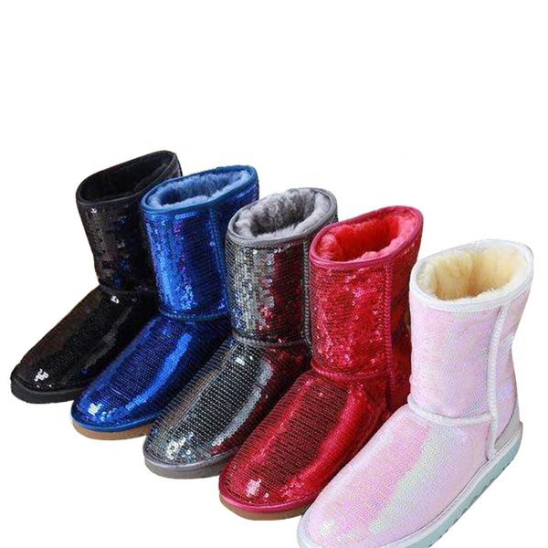 australia women snow boots with shiny sequins female winter cowboy boots rubber shoes lady girl ski footwear with thick fur, Black
australia women snow boots with shiny sequins female winter cowboy boots rubber shoes lady girl ski footwear with thick fur, Black