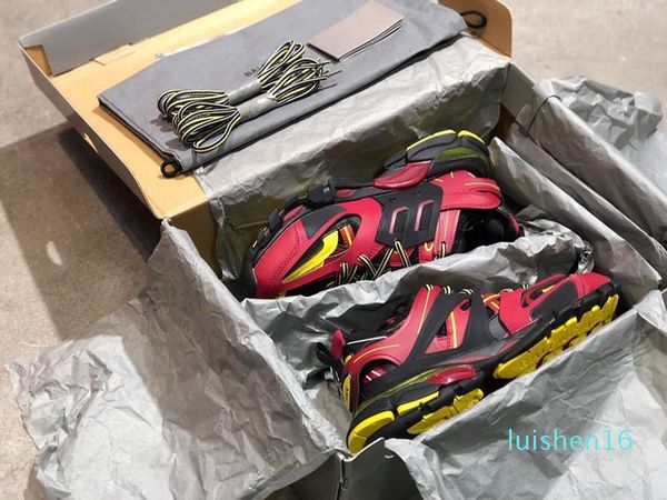 new special offer track paris triple s 3.0 gray orange yellow casual shoes flat casual shoes tess s. gomma men's and women's shoes, Black
new special offer track paris triple s 3.0 gray orange yellow casual shoes flat casual shoes tess s. gomma men's and women's shoes, Black