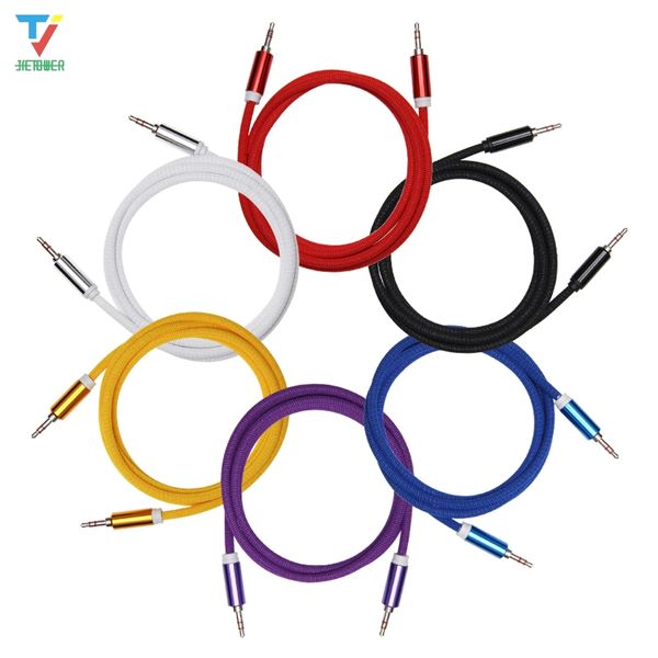 3.5mm audio cable cloth fabric braid 3.5 jack to jack aux cord 1.5m headphone speaker aux cable for iphone car mp3 100pcs/lot
3.5mm audio cable cloth fabric braid 3.5 jack to jack aux cord 1.5m headphone speaker aux cable for iphone car mp3 100pcs/lot