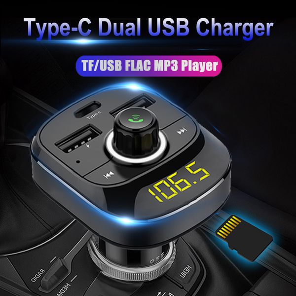 jinserta bluetooth type-c dual usb car charger handscar kit fm transmitter radio tf card music mp3 player voltage detection
jinserta bluetooth type-c dual usb car charger handscar kit fm transmitter radio tf card music mp3 player voltage detection