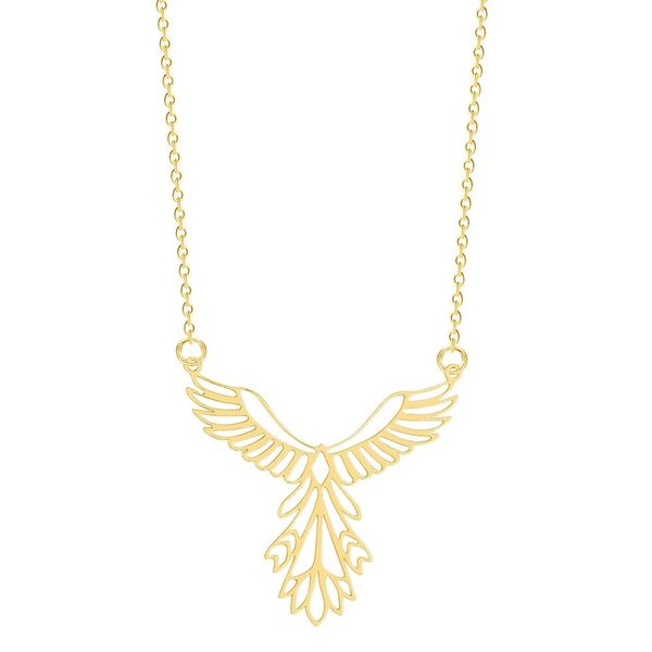 european american classic stainless steel flying eagle necklace bird pendant lucky gift chain chokers for men women wholesale, Silver
european american classic stainless steel flying eagle necklace bird pendant lucky gift chain chokers for men women wholesale, Silver