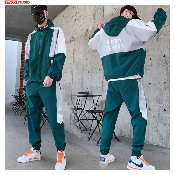 dropshipping лоскутная hip hop повседневный наборы для мужчин 2020 корейский 2 бюстье одежда мужчины streetwear фитнес мужской костюм весна, Gray
dropshipping лоскутная hip hop повседневный наборы для мужчин 2020 корейский 2 бюстье одежда мужчины streetwear фитнес мужской костюм весна, Gray
