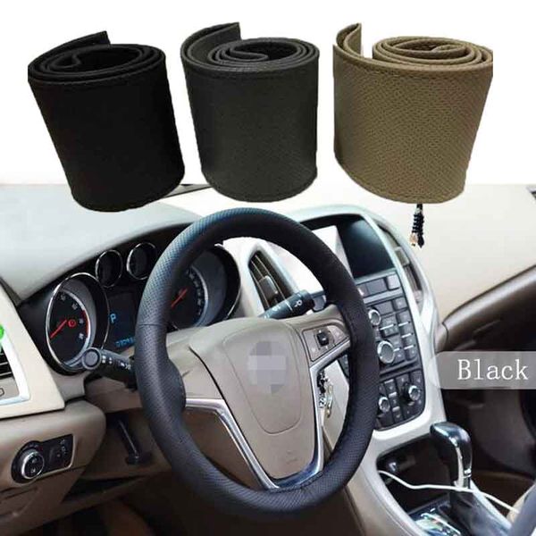 universal steering wheel sew microfiber car steering wheel cover entire single connector 38cm
universal steering wheel sew microfiber car steering wheel cover entire single connector 38cm