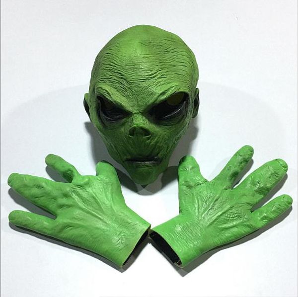 grade latex halloween horror alien mask ufo party scary spectre diviner zombie dead devil mask with gloves fancy dress up
grade latex halloween horror alien mask ufo party scary spectre diviner zombie dead devil mask with gloves fancy dress up