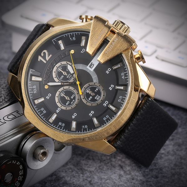 cagarny watches men army military watches men's quartz wrist watch date gold big case male clock black leather sports orologio uomo new, Slivery;brown
cagarny watches men army military watches men's quartz wrist watch date gold big case male clock black leather sports orologio uomo new, Slivery;brown