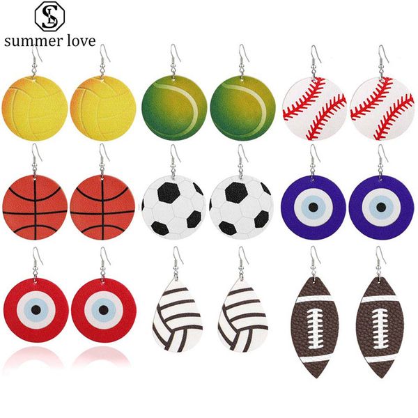 2020 new 3d sports pu leather earrings football basketball baseball fashion dangle earrings for women statement earrings jewelry-z, Silver
2020 new 3d sports pu leather earrings football basketball baseball fashion dangle earrings for women statement earrings jewelry-z, Silver