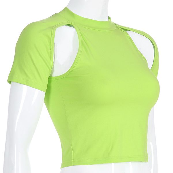 2020 summer spring women new green solid t-shirt short sleeve o-neck t-shirt casual tee shirts, White
2020 summer spring women new green solid t-shirt short sleeve o-neck t-shirt casual tee shirts, White