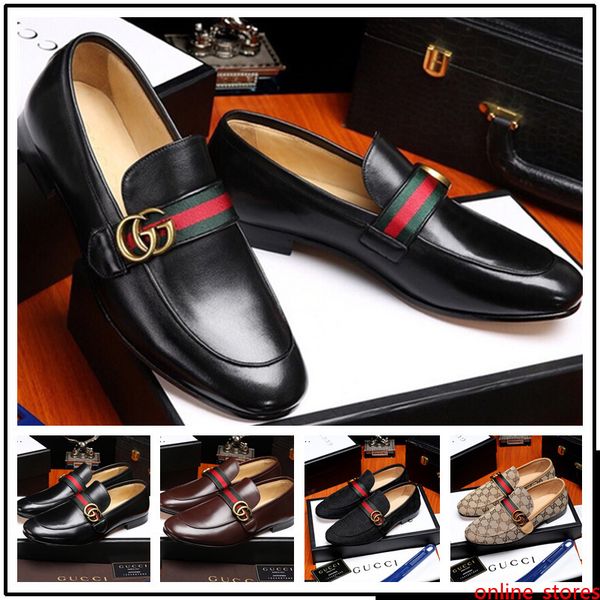 2019 new mens designers dress shoes genuine leather metal snap peas wedding shoes classic fashion men s shoes big size loafers 38-44
2019 new mens designers dress shoes genuine leather metal snap peas wedding shoes classic fashion men s shoes big size loafers 38-44