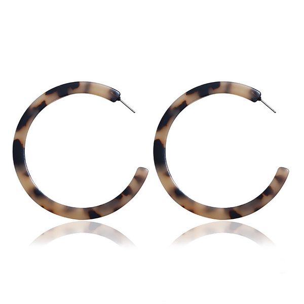 simple and stylish geometric dangle & chandelier acrylic acetate sheet leopard printing earrings c shaped stud, Silver
simple and stylish geometric dangle & chandelier acrylic acetate sheet leopard printing earrings c shaped stud, Silver