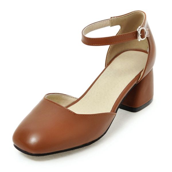 women pumps ankle strap thick heel women shoes square toe mid heels dress work pumps comfortable ladies shoes, Black
women pumps ankle strap thick heel women shoes square toe mid heels dress work pumps comfortable ladies shoes, Black
