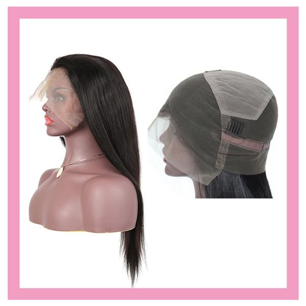 brazilian virgin hair full lace wigs 10-28inch straight human hair wig adjustable products silky natural color, Black;brown
brazilian virgin hair full lace wigs 10-28inch straight human hair wig adjustable products silky natural color, Black;brown