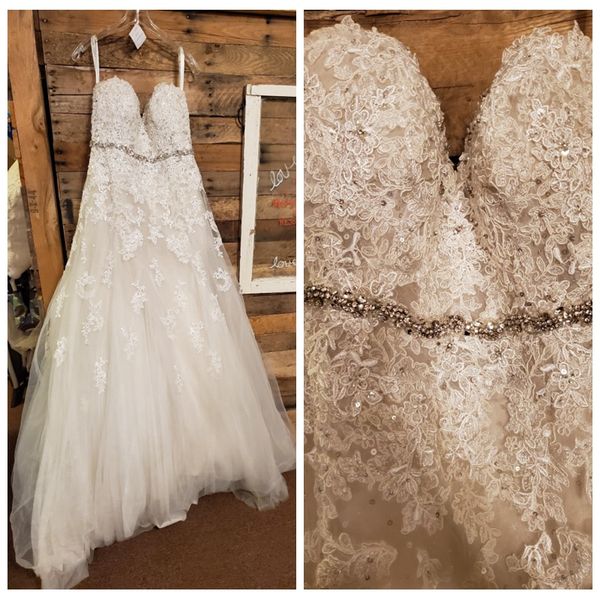 2020 beautiful wedding dresses sweetheart lace appliques a line wedding dresses crystals beading bridal gowns vestidos cortos de fiesta, White
2020 beautiful wedding dresses sweetheart lace appliques a line wedding dresses crystals beading bridal gowns vestidos cortos de fiesta, White