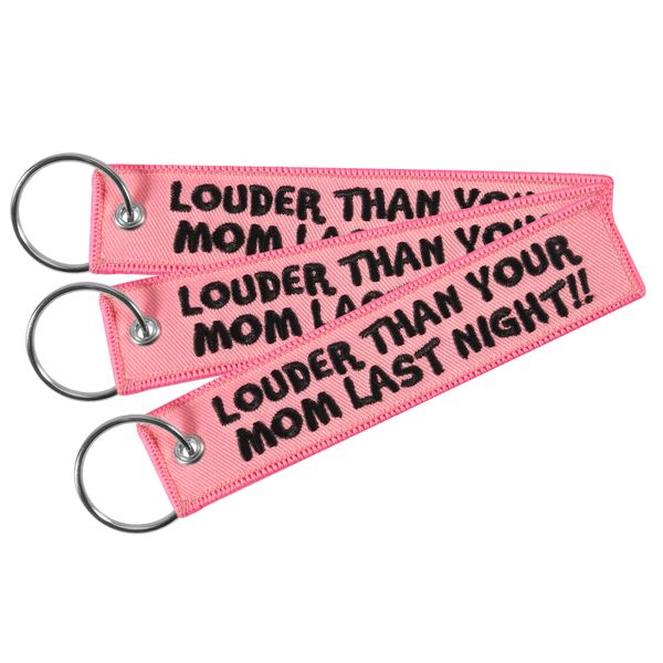3 pcs fashion car keychain for motorcycles gifts tag key fobs holder pink embroidery keychains customize keyring fashion jewelry, Silver
3 pcs fashion car keychain for motorcycles gifts tag key fobs holder pink embroidery keychains customize keyring fashion jewelry, Silver