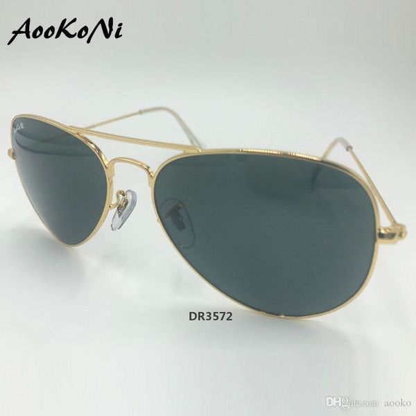high glass uv protection lens uv400 classic pilot fashion sunglasses for men and women vintage sport sun glasses with case 58mm 62mmdr3772, White;black
high glass uv protection lens uv400 classic pilot fashion sunglasses for men and women vintage sport sun glasses with case 58mm 62mmdr3772, White;black