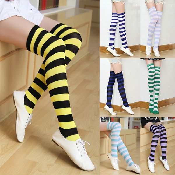 girls long tube socks women cotton stripes knees high socks festive party supplies christmas socks fa2936
girls long tube socks women cotton stripes knees high socks festive party supplies christmas socks fa2936