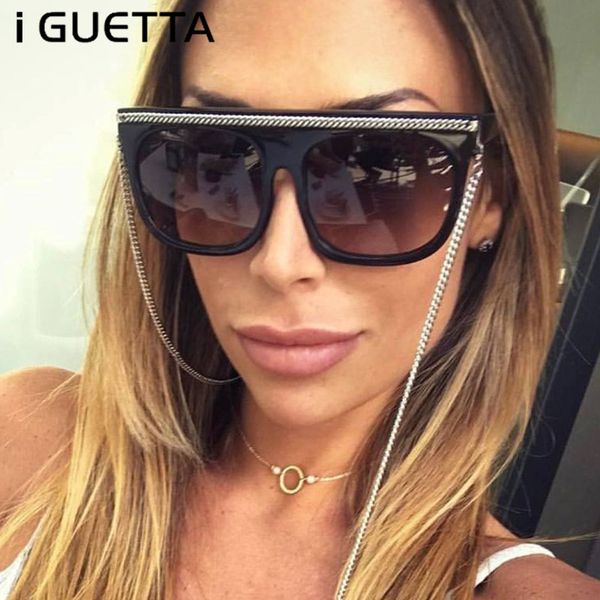 iguetta round sunglasses women brand designer 2020 fashion big frame design chain metal glasses lunette de soleil pu-102, White;black
iguetta round sunglasses women brand designer 2020 fashion big frame design chain metal glasses lunette de soleil pu-102, White;black
