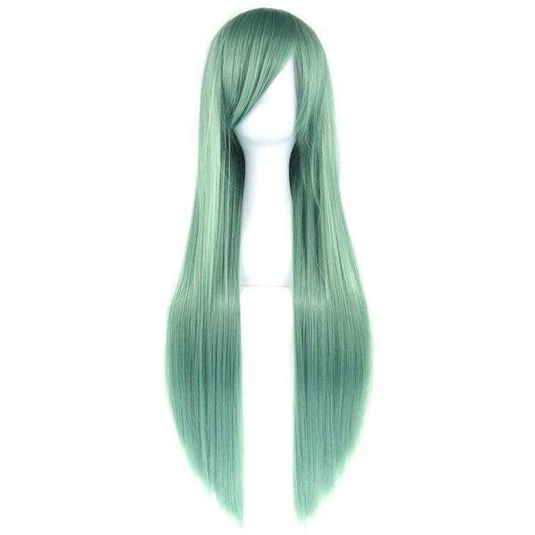 soowee 24 colors 80cm long straight wigs green black party hair accessories synthetic hair cosplay wig for women
soowee 24 colors 80cm long straight wigs green black party hair accessories synthetic hair cosplay wig for women