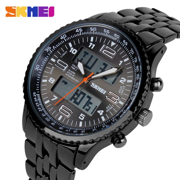 skmei fashion black stainless full steel strap relogio male clock men wristwatch quartz sport watch waterproof montre homme, Slivery;brown
skmei fashion black stainless full steel strap relogio male clock men wristwatch quartz sport watch waterproof montre homme, Slivery;brown