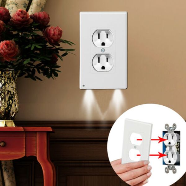 plug cover led night light pir body motion sensor activated light angel wall outlet face hallway bedroom bathroom safety light
plug cover led night light pir body motion sensor activated light angel wall outlet face hallway bedroom bathroom safety light