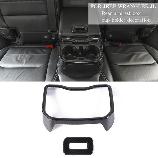 carbon fiber abs water cup holder cover rear seat armrest trim decoration for jeep wrangler jl 2018+ auto interior accessories
carbon fiber abs water cup holder cover rear seat armrest trim decoration for jeep wrangler jl 2018+ auto interior accessories