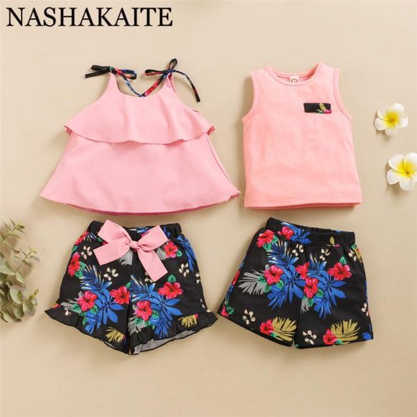 nashakaite siblings clothes 2020 new pink floral print shorts kids clothes set summer toddler baby for 1 to 4y, White
nashakaite siblings clothes 2020 new pink floral print shorts kids clothes set summer toddler baby for 1 to 4y, White