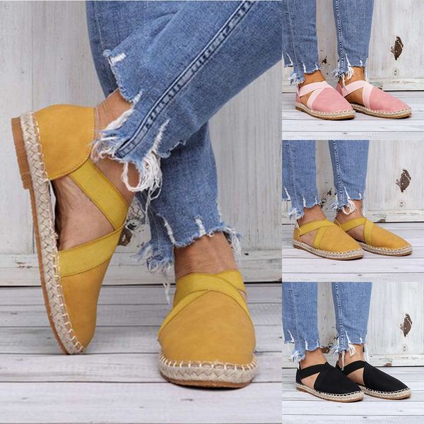 muqgew casual sandals women ladies fashion plus size retro low flat cross tie sandals leather flat ankle round toe casual shoes, Black
muqgew casual sandals women ladies fashion plus size retro low flat cross tie sandals leather flat ankle round toe casual shoes, Black