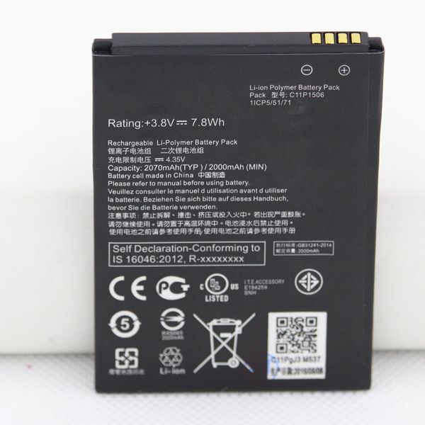 c11p1506 rechargeable lithium polymer battery for live g500tg zc500tg z00vd zenfone go 5.5 inch 2070mah battery
c11p1506 rechargeable lithium polymer battery for live g500tg zc500tg z00vd zenfone go 5.5 inch 2070mah battery