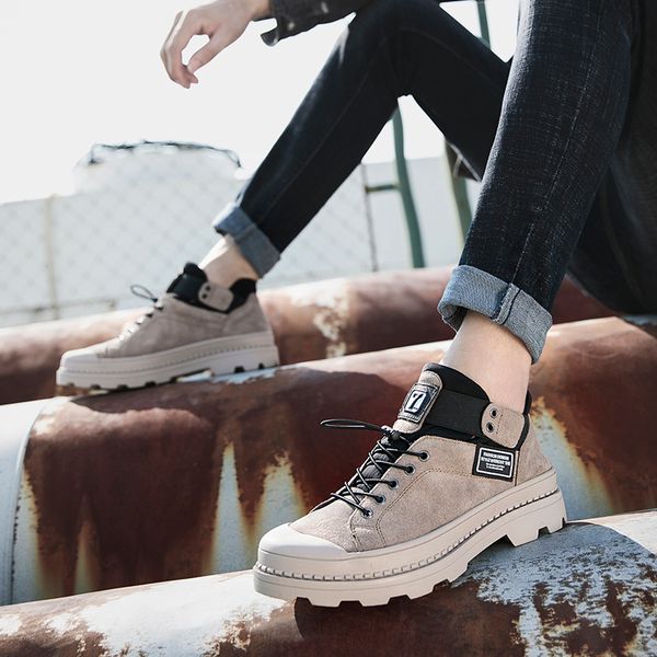 ftrochb men's fashion sneakers luxury flats casual shoes autumn new trend outdoor non-slip men boots men work shoes, Black
ftrochb men's fashion sneakers luxury flats casual shoes autumn new trend outdoor non-slip men boots men work shoes, Black