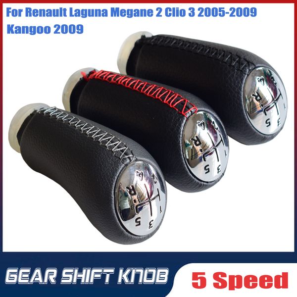 3 line car real leather gear shift stick knob lever handball car styling for laguna megane 2 clio 3 2005-09 kangoo 2009
3 line car real leather gear shift stick knob lever handball car styling for laguna megane 2 clio 3 2005-09 kangoo 2009