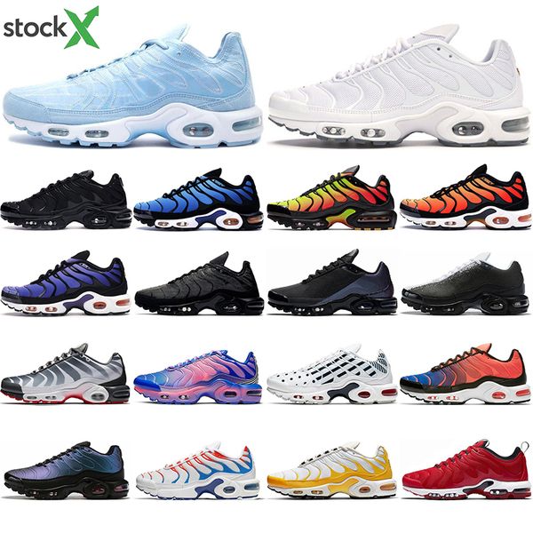 tn plus se running shoes triple black voltage purple hyper blue scream green yellow bright men trainer runner sports sneakers size 40-45
tn plus se running shoes triple black voltage purple hyper blue scream green yellow bright men trainer runner sports sneakers size 40-45