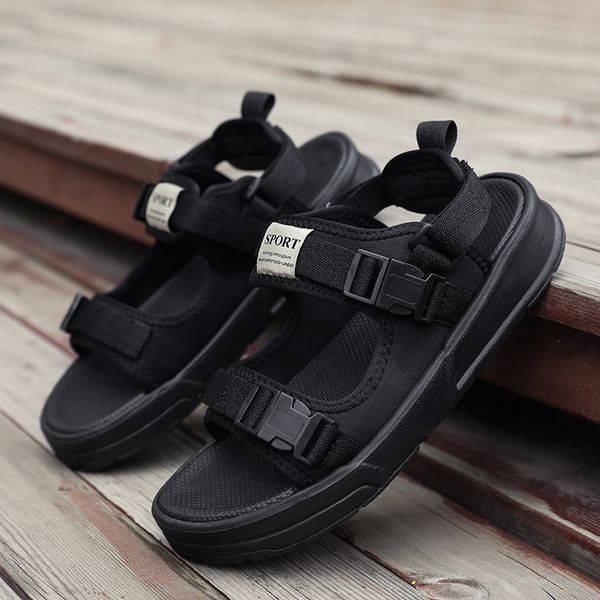 2019 men summer leisure comfortable mesh-fabric lightweight shoes outdoor sports sandals for beach hiking and driving, Black
2019 men summer leisure comfortable mesh-fabric lightweight shoes outdoor sports sandals for beach hiking and driving, Black