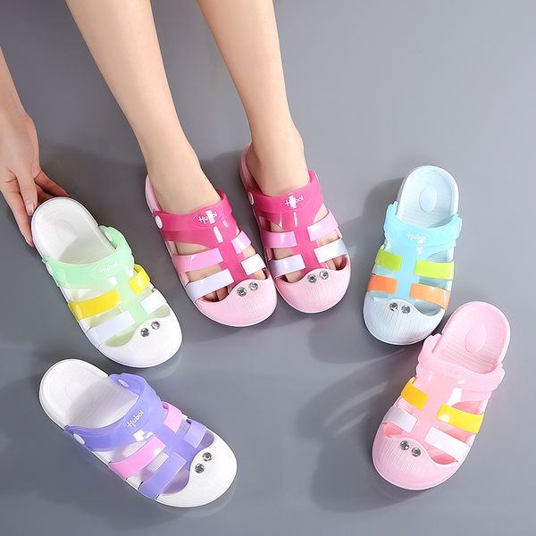 2020 women sandals summer comfortable hole shoes outdoor breathable casual non-slip beach slipper wading jelly shoes footwear, Black
2020 women sandals summer comfortable hole shoes outdoor breathable casual non-slip beach slipper wading jelly shoes footwear, Black