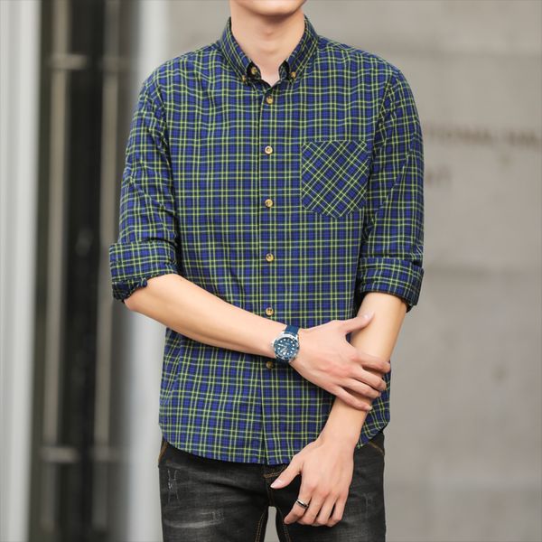 new fashion large long sleeve men autumn winter 100%pure cotton plaid clothes casual shirts plus size sml xl 2xl 3xl 4xl 5xl 6xl, White;black
new fashion large long sleeve men autumn winter 100%pure cotton plaid clothes casual shirts plus size sml xl 2xl 3xl 4xl 5xl 6xl, White;black