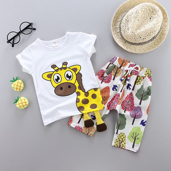 children's clothing for 1-4 years old children's summer two-piece suit boy suit cotton children's short-sleeved shirt suit a1, White
children's clothing for 1-4 years old children's summer two-piece suit boy suit cotton children's short-sleeved shirt suit a1, White