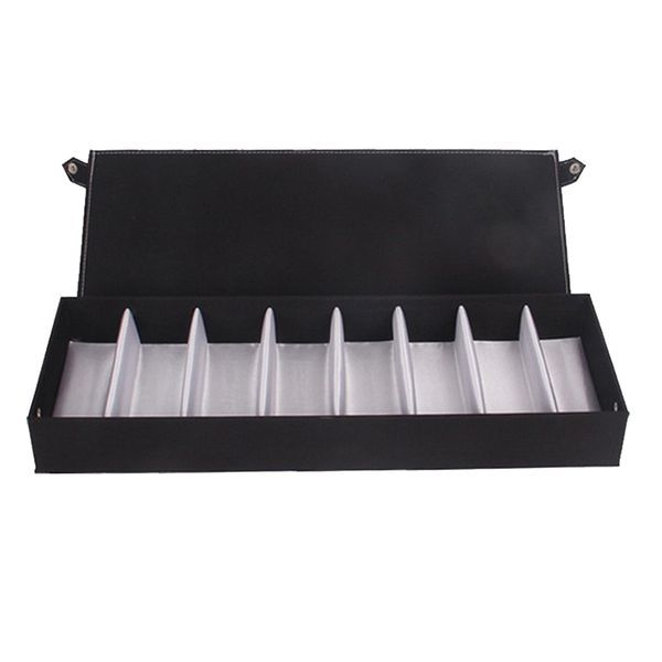 8 slots novelty sunglass organizer leather eyeglasses collector eyewear display case storage box, 48 x 14 x 6cm, Black;white
8 slots novelty sunglass organizer leather eyeglasses collector eyewear display case storage box, 48 x 14 x 6cm, Black;white